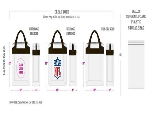 NFL Bag Policy