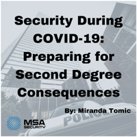 Covid-19, preparing for a second degree