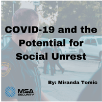 Covid-19 and the potential for social unrest