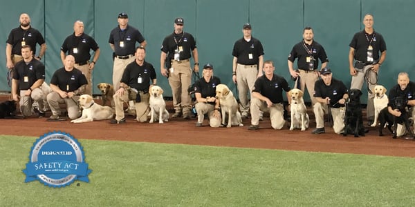 MSA bomb dogs mitigate the threat of explosives and IEDs 