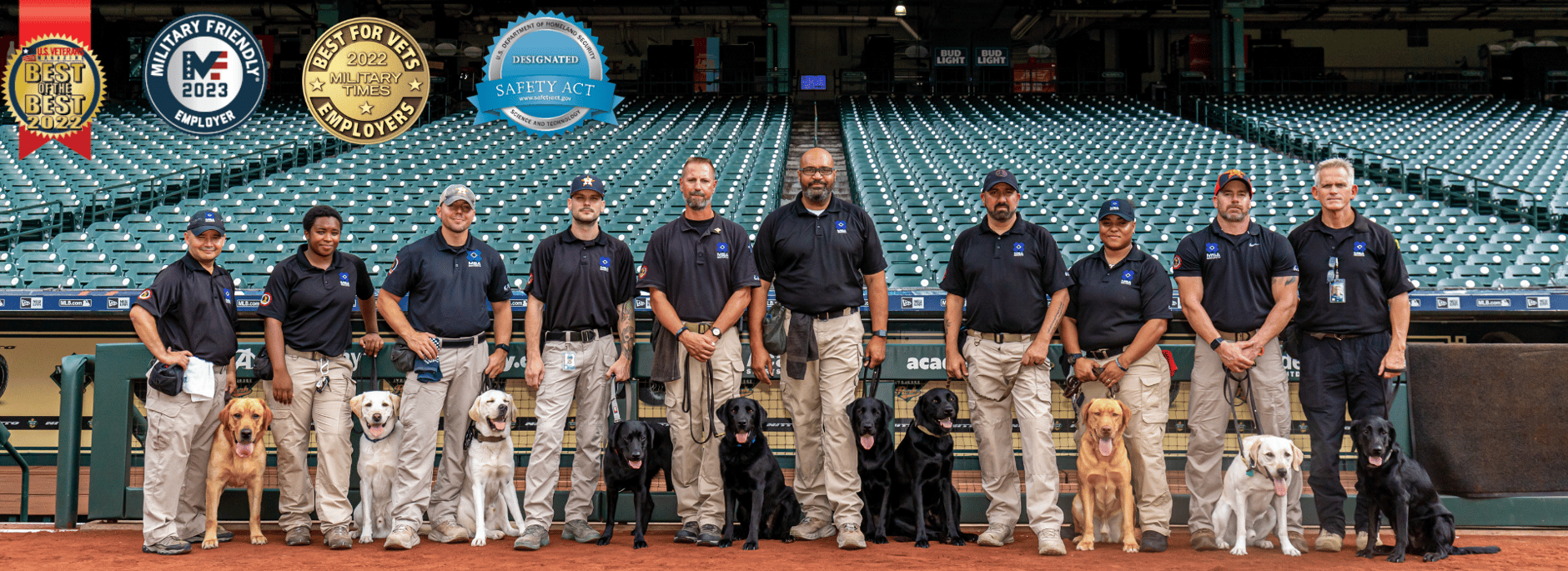 America’s leader in explosive detection and firearms detection canines