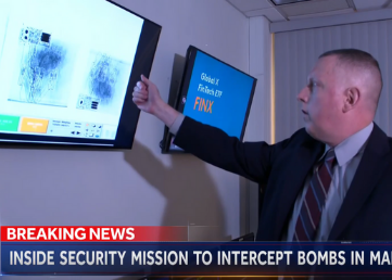 Security mission to intercept bombs